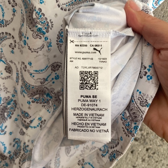 Boys Puma Golf Tech Shirt - Picture 3 of 7